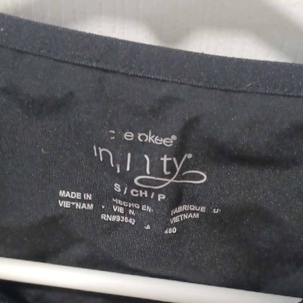 Cherokee Infinity Scrub Multicolor Leopard Print … - image 2